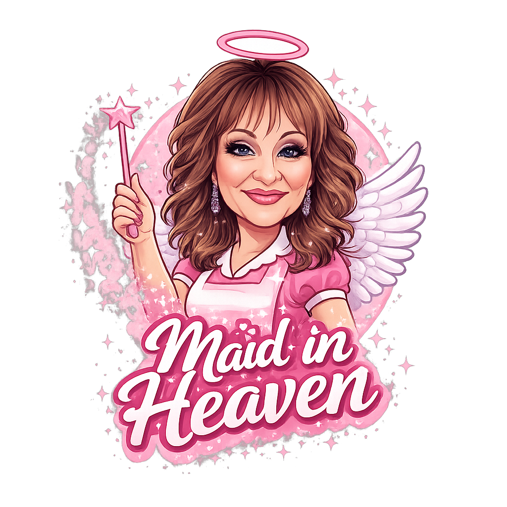 Maid in Heaven Beautiful Cartoon Cleaning Representative Artwork